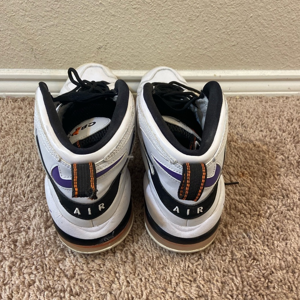 Nike Charles Barkley Size 11.5 - Nike Air Max CB34 White Varsity Purple